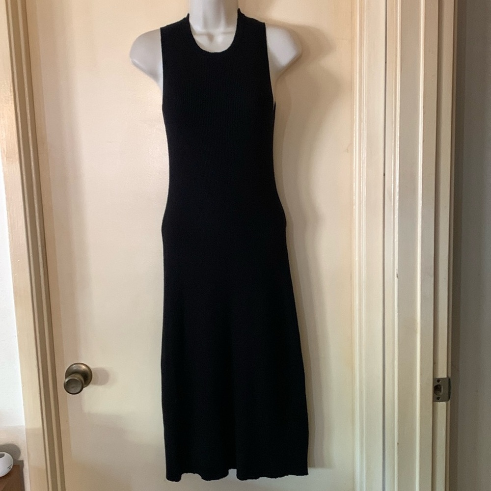 Splendid black sweater sheath dress size S